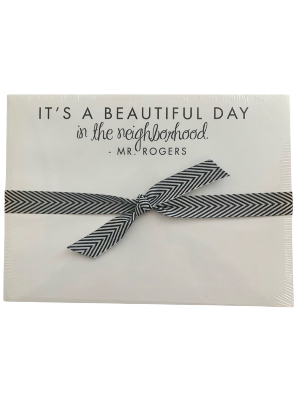 NWT Rosanne Beck Note Pad Mr. Rogers “It’s A Beautiful Day In The Neighborhood”
